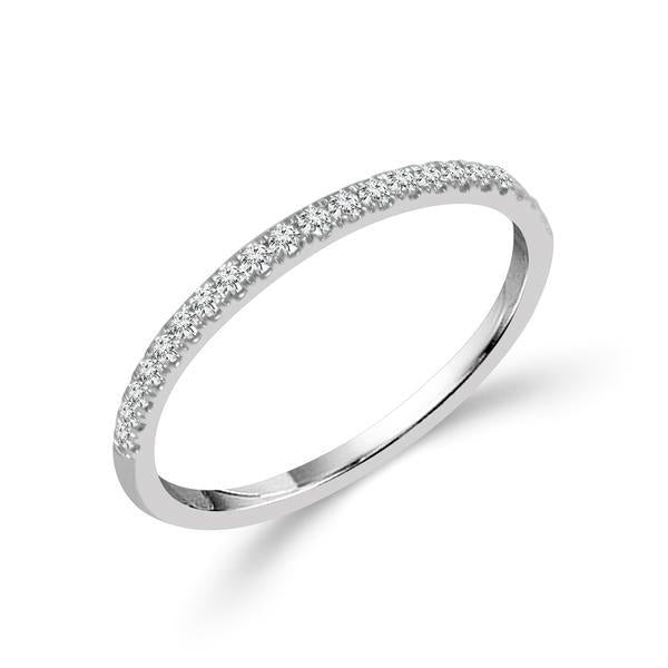 Diamond Band 0.16 ct tw Round 14k White Gold
