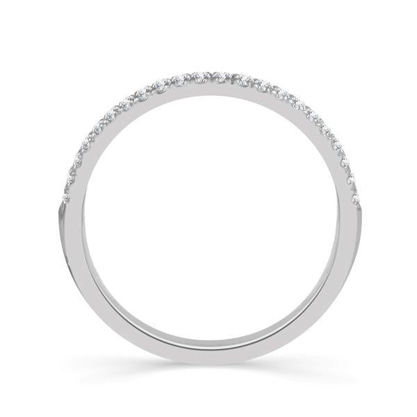 Diamond Band 0.16 ct tw Round 14k White Gold