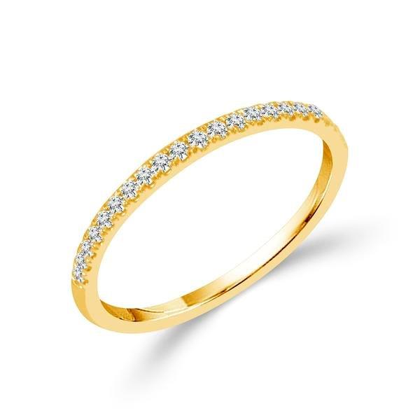 Diamond Band 0.16 ct tw Round 14k Yellow Gold
