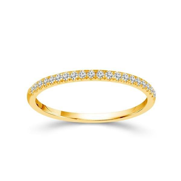 Diamond Band 0.16 ct tw Round 18k Yellow Gold