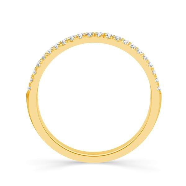 Diamond Band 0.16 ct tw Round 18k Yellow Gold
