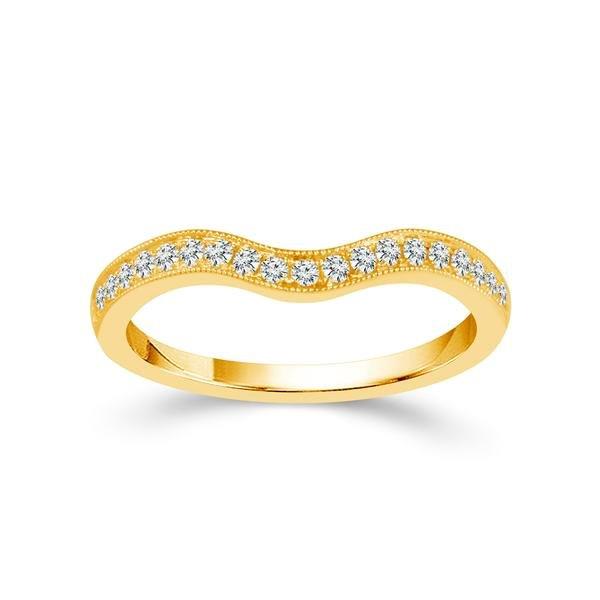 Diamond Band 0.2 ct tw Round 14k Yellow Gold