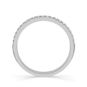 Diamond Band 0.2 ct tw Round 18k White Gold