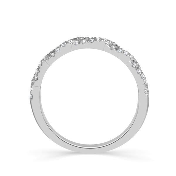 Diamond Band 0.33 ct tw Round 18k White Gold