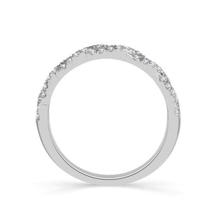 Diamond Band 0.33 ct tw Round 18k White Gold