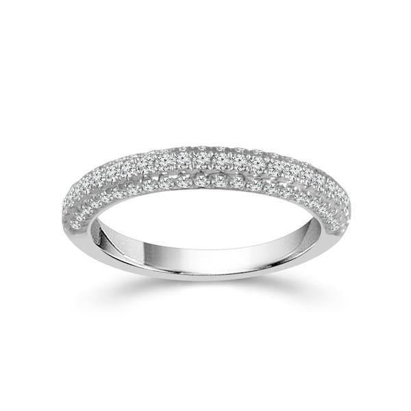 Diamond Band 0.63 ct tw Round 14k White Gold