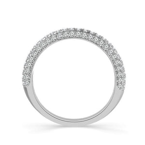 Diamond Band 0.63 ct tw Round 18k White Gold