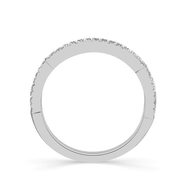Diamond Band 0.16 ct tw Round 18k White Gold