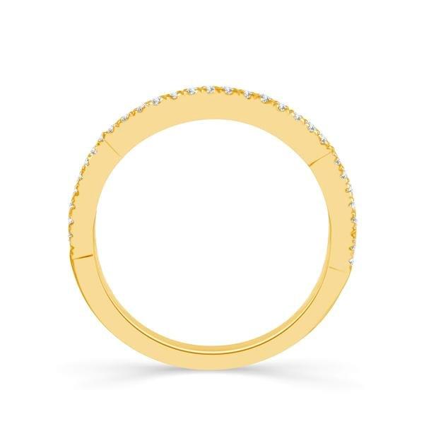 Diamond Band 0.16 ct tw Round 14k Yellow Gold