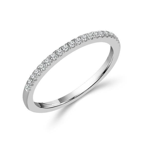 Diamond Band 0.25 ct tw Round 14k White Gold