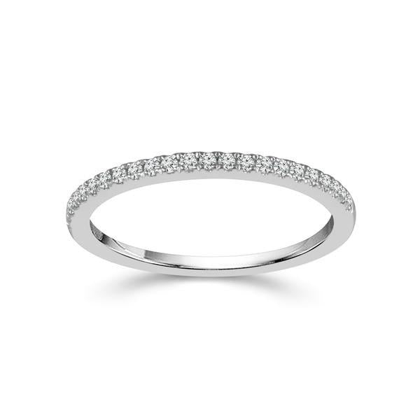 Diamond Band 0.25 ct tw Round 14k White Gold