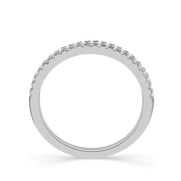 Diamond Band 0.25 ct tw Round 18k White Gold