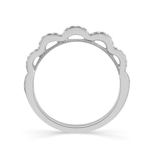 Diamond Band 0.2 ct tw Round 18k White Gold