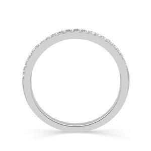 Diamond Band 0.16 ct tw Round 18k White Gold