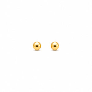 Gold-colored rectangular object on a white background