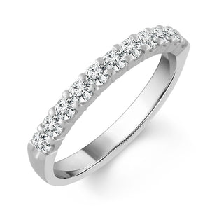 Diamond Band 0.10 ct tw 14k White Gold
