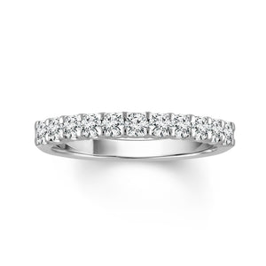 Diamond Band 0.10 ct tw 14k White Gold