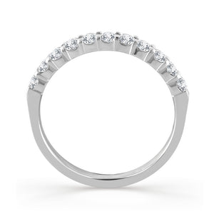 Diamond Band 0.10 ct tw 14k White Gold