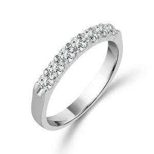 Diamond Band 0.25 ct tw Round 14k White Gold