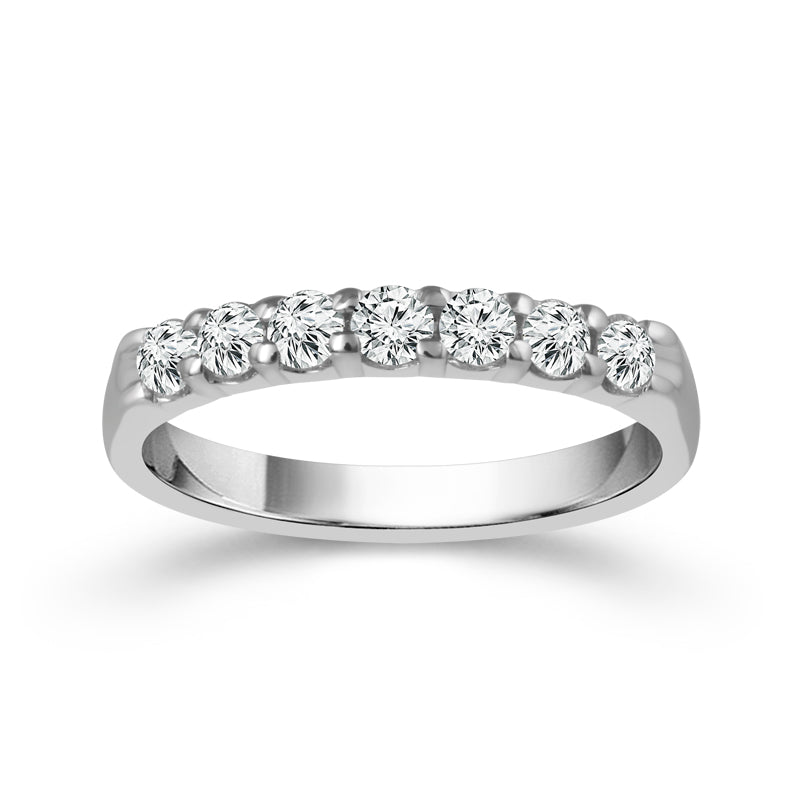 Diamond Band 1 ct tw Round 14k White Gold