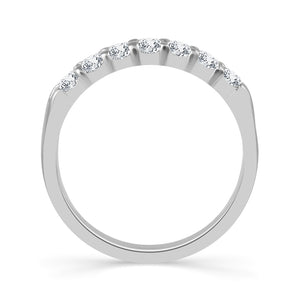 Diamond Band 0.75 ct tw Round 14k White Gold