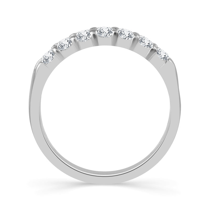 Diamond Band 1.50 ct tw Round 14k White Gold