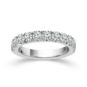 Diamond Band 1 ct tw Round 14k White Gold