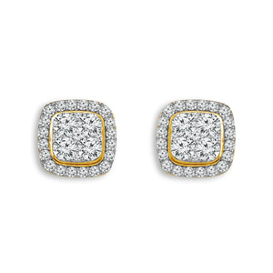 Diamond Fashion Earrings 0.50 ct tw 10k White Gold