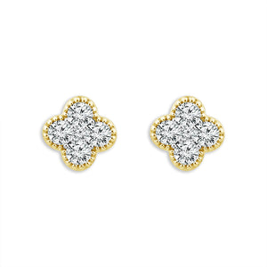 Diamond Fashion Earrings 0.50 ct tw 14k White Gold