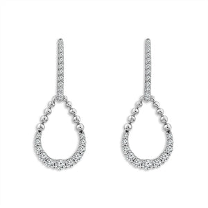 Diamond Fashion Earrings 0.63 ct tw 10k Yellow Gold