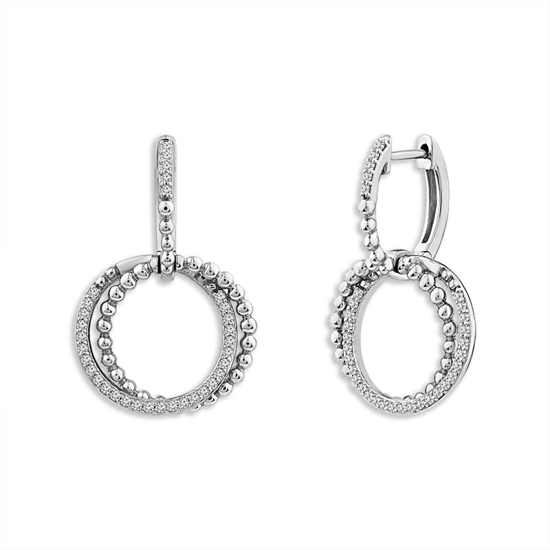 Diamond Fashion Earrings 0.33 ct tw 10k Yellow Gold