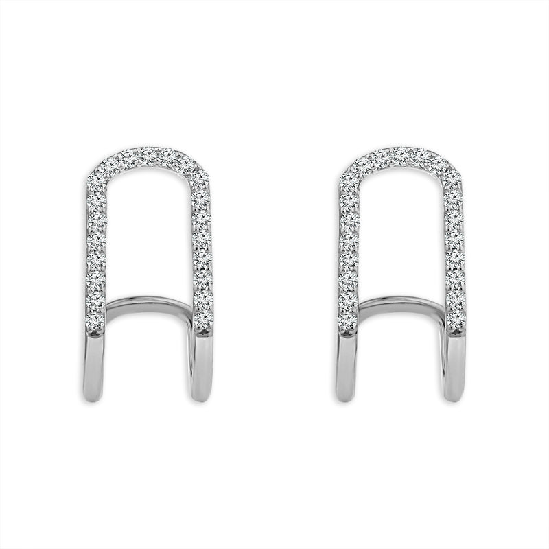 Diamond Fashion Earrings 0.25 ct tw 10k Yellow Gold