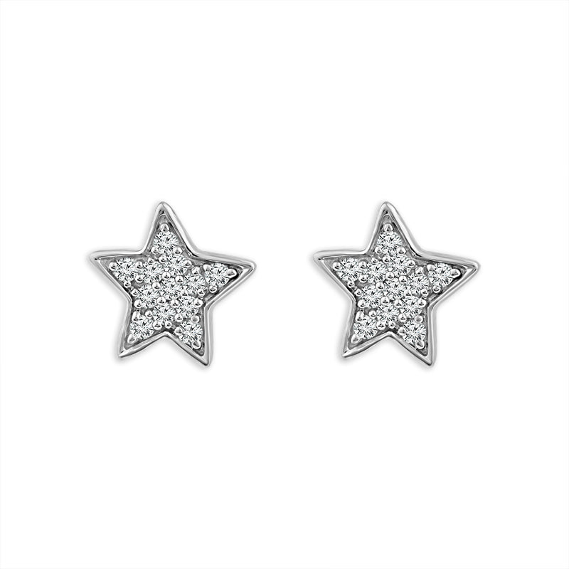 Diamond Fashion Earrings 0.17 ct tw 10k Yellow Gold