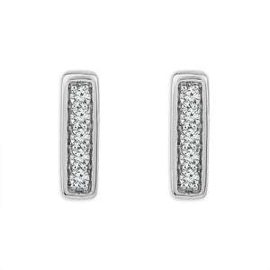 Diamond Fashion Earrings 0.10 ct tw 10k Yellow Gold