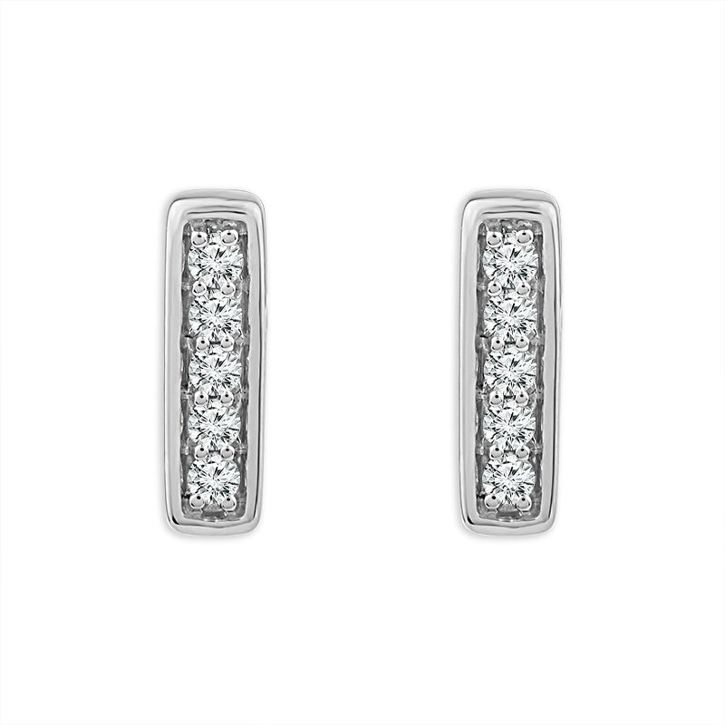 Diamond Fashion Earrings 0.10 ct tw 10k Yellow Gold