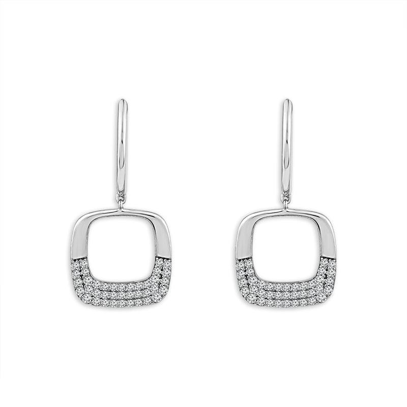 Diamond Fashion Earrings 0.33 ct tw 10k Yellow Gold