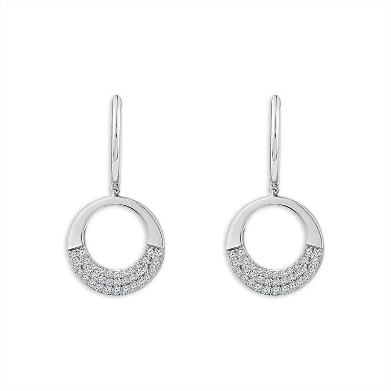 Diamond Fashion Earrings 0.33 ct tw 10k Yellow Gold
