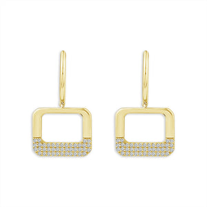 Diamond Fashion Earrings 0.33 ct tw 10k Yellow Gold