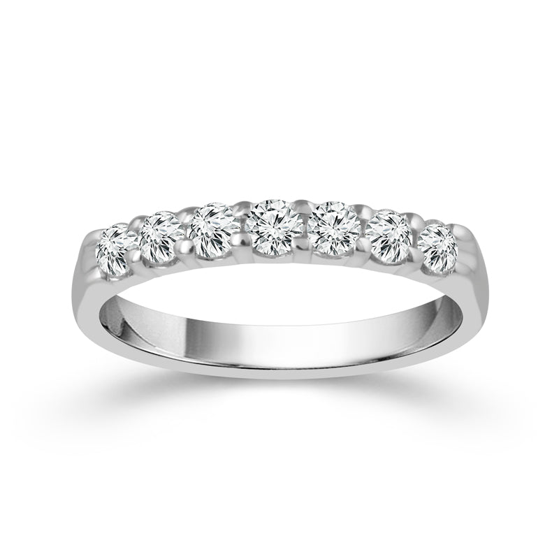 Diamond Band 0.11 ct tw 14k White Gold
