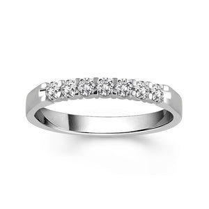 Diamond Band 0.33 ct tw 14k White Gold