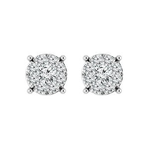 Diamond Fashion Earrings 0.5 ct tw 14k White Gold