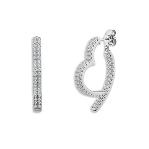 Diamond Fashion Earrings 1.50 ct tw 14k Yellow Gold