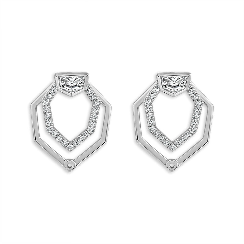 Diamond Fashion Earrings 1 ct tw 14k Yellow Gold