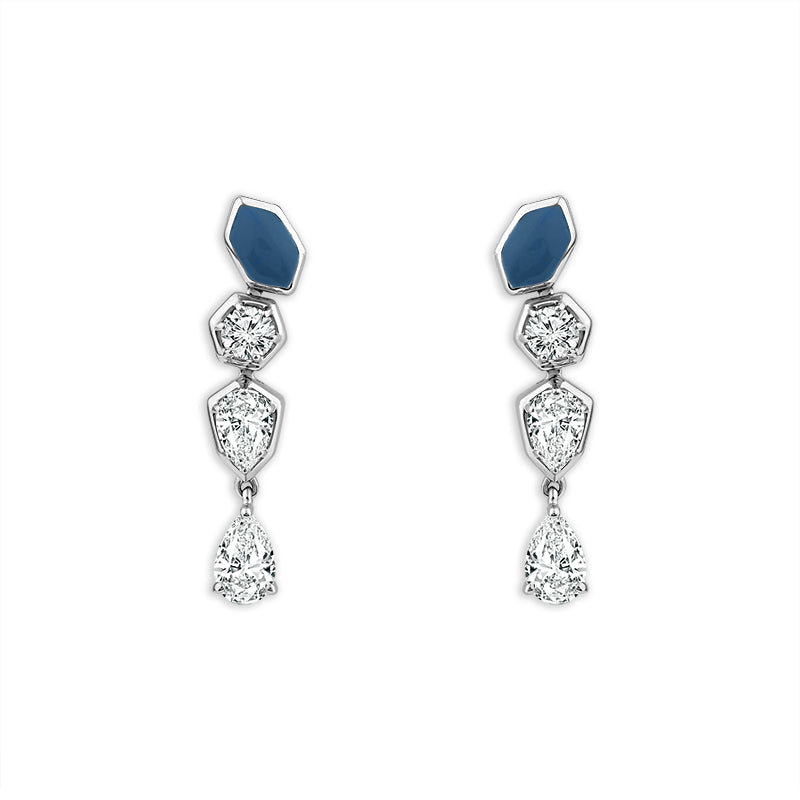 Diamond Fashion Earrings 1 ct tw 14k Yellow Gold