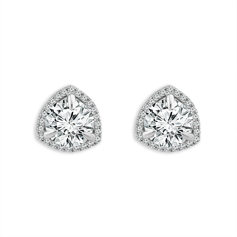 Diamond Fashion Earrings 3.25 ct tw 14k Yellow Gold