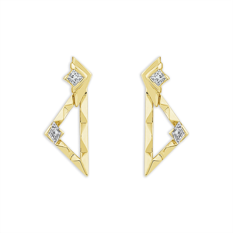 Diamond Fashion Earrings 0.40 ct tw 14k Yellow Gold
