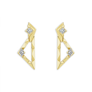 Diamond Fashion Earrings 0.40 ct tw 14k Yellow Gold