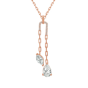 Diamond Fashion Pendant 3.10 ct tw 14k Yellow Gold