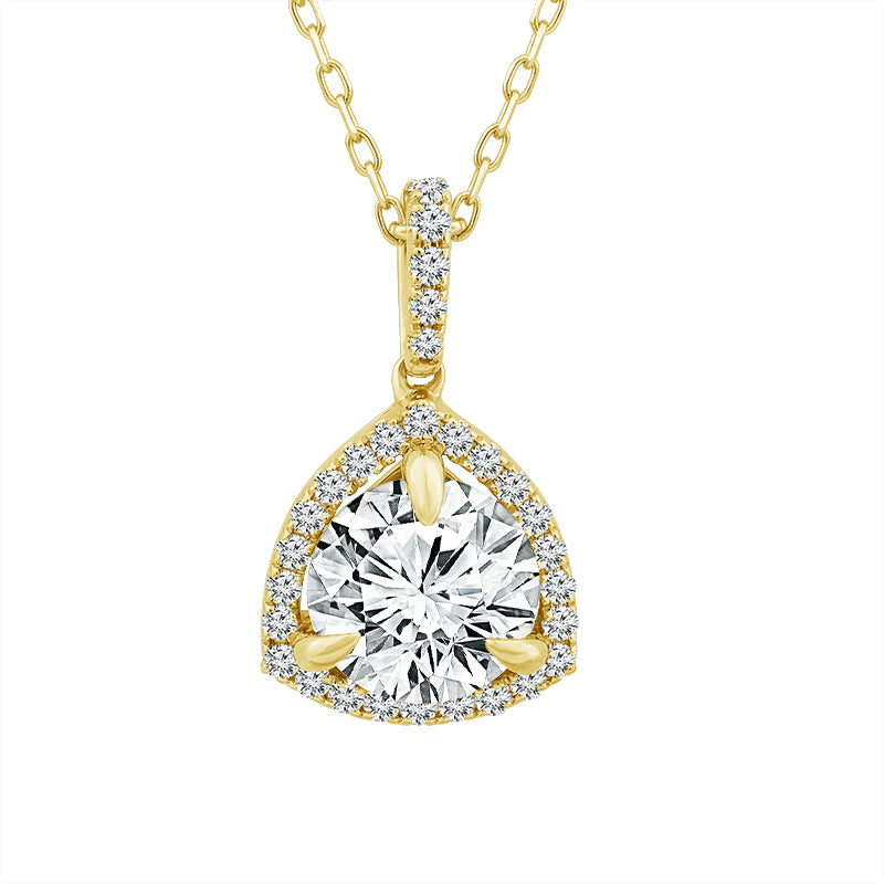 Diamond Fashion Pendant 2.25 ct tw 14k Yellow Gold