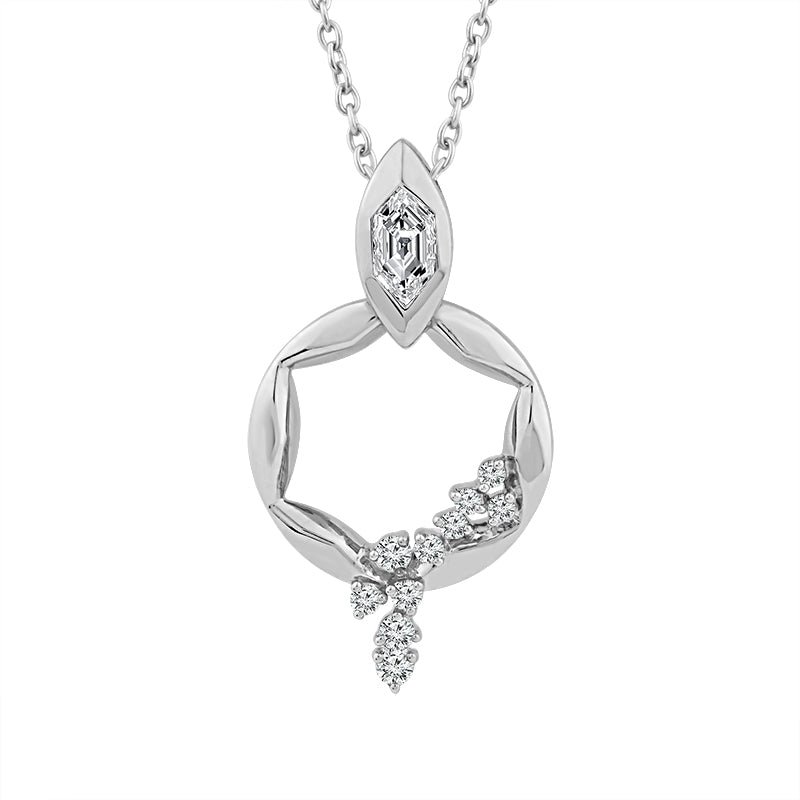 Diamond Fashion Pendant 0.40 ct tw 14k Yellow Gold